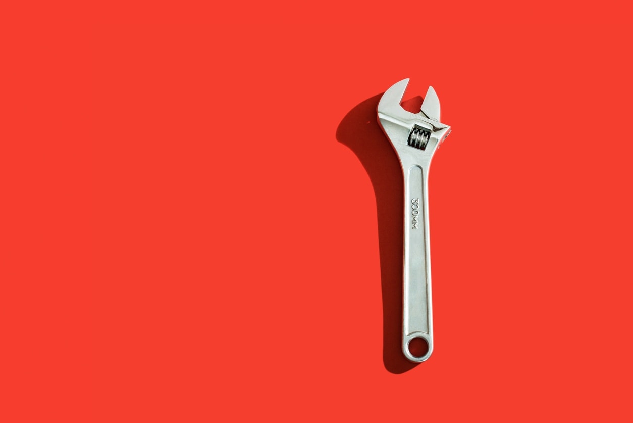 a wrench