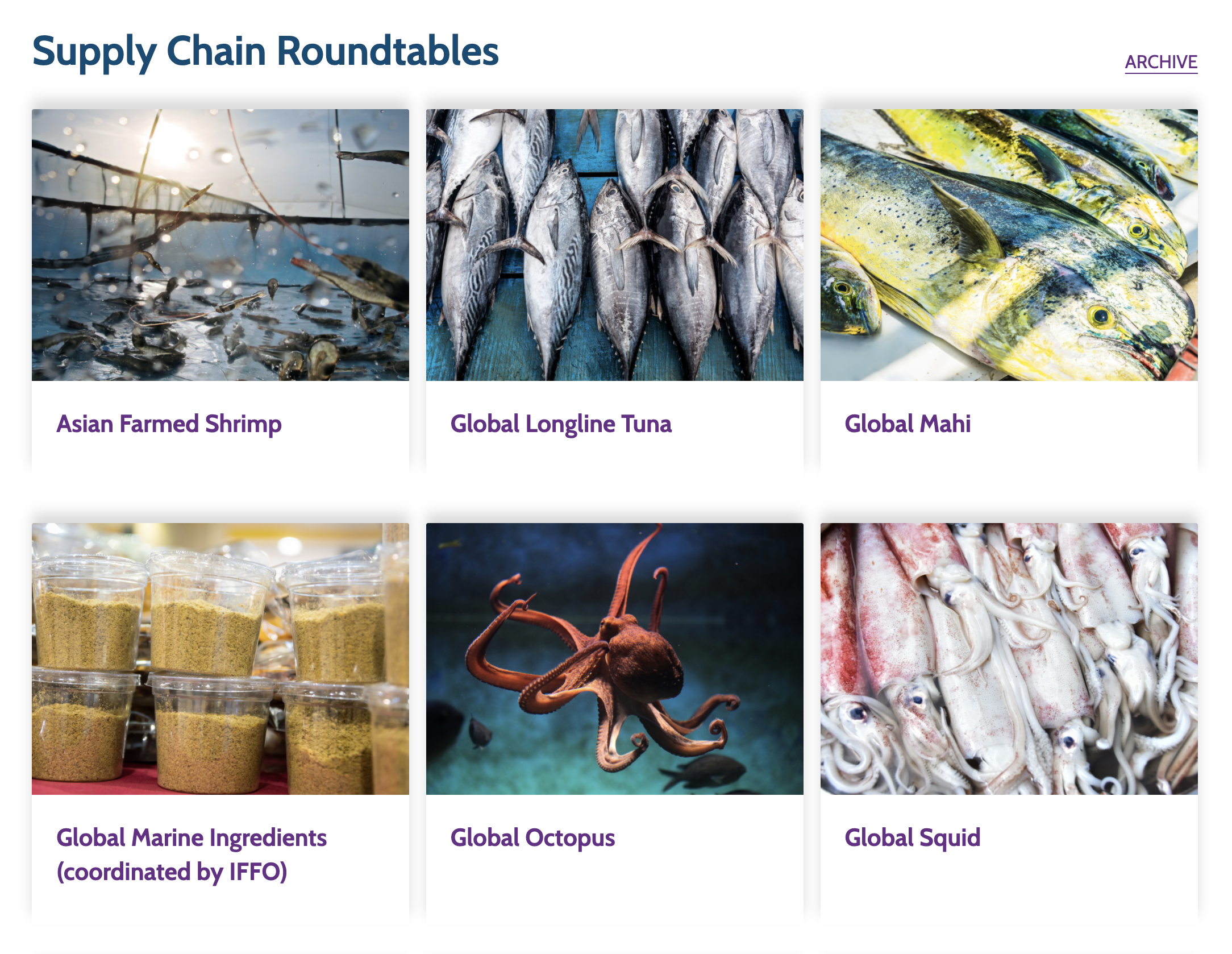 Supply Chain Roundtables